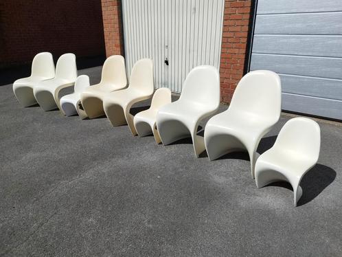 Verner Panton set (replica) SALE, Huis en Inrichting, Stoelen, Zo goed als nieuw, Twee, Ophalen