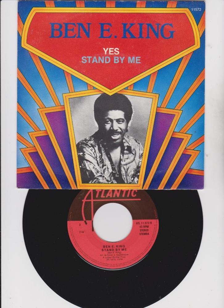 Ben E. King – Yes / Stand By Me   Soul, Cd's en Dvd's, Vinyl Singles, Zo goed als nieuw, Single, R&B en Soul, 7 inch, Ophalen of Verzenden