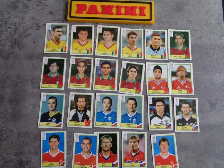 Panini voetbal stickers Euro 2000 EK23x verschillende, Hobby en Vrije tijd, Stickers en Plaatjes, Zo goed als nieuw, Verzenden