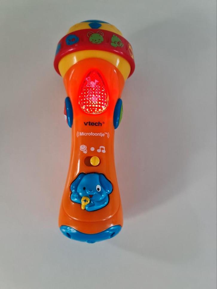 Vtech : Zing Mee Microfoon, Kinderen en Baby's, Speelgoed | Vtech, Zo goed als nieuw, Ophalen of Verzenden