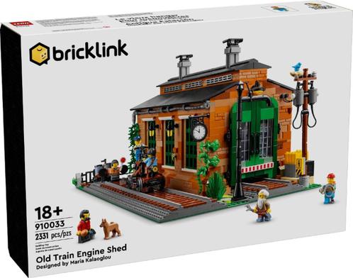 LEGO Bricklink Designer Program - 910033 - Old Train Engine, Kinderen en Baby's, Speelgoed | Duplo en Lego, Nieuw, Lego, Ophalen of Verzenden
