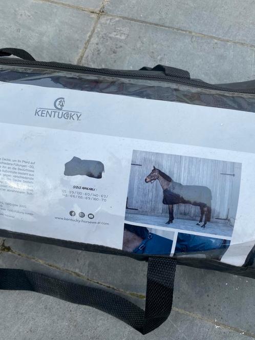 Kentucky regendeken 5”9, Dieren en Toebehoren, Paarden en Pony's | Dekens en Dekjes, Zo goed als nieuw, Deken, Ophalen of Verzenden