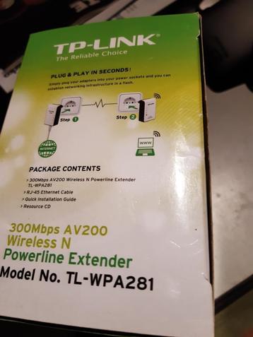 TP-link TL-WPA281, Enlèvement, Comme neuf, TPLINK