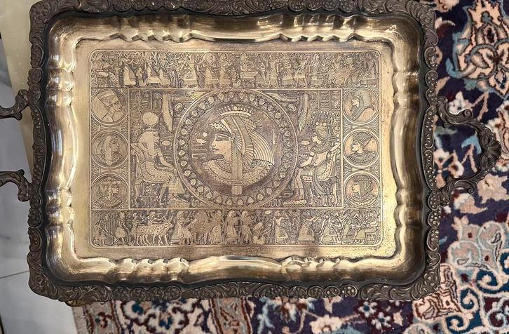 plateau égyptien, Antiquités & Art, Antiquités | Argent & Or, Enlèvement ou Envoi