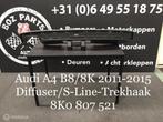 Audi A4 B8 8K S-Line achterbumper diffuser onderlip, Auto-onderdelen, Ophalen of Verzenden, Gebruikt, Audi