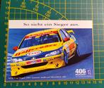 Sticker Peugeot 406 Hasseröder (bier) 1997 STW Cup Aiello, Verzamelen, Ophalen of Verzenden