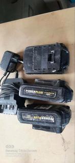 Powerplus battrijen 18V +oplader, Ophalen of Verzenden