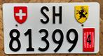 nummerplaat nummerplaten Zwitserland plaque  SWISS, Collections, Collections Autre, Comme neuf, Enlèvement ou Envoi
