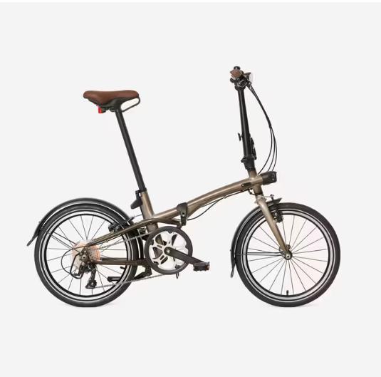 Vouwfiets BTWIN Fold 560 gelakt aluminium, Fietsen en Brommers, Fietsen | Vouwfietsen, Nieuw, Overige merken, 20 inch of meer
