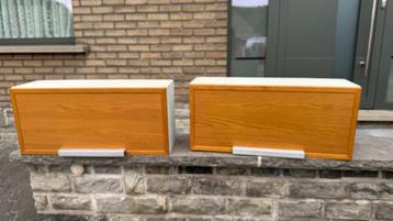 Hangkast (2 stuks) - L67xH30xD21cm beschikbaar voor biedingen