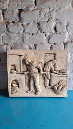 Bas relief en pierre calcaire, Enlèvement