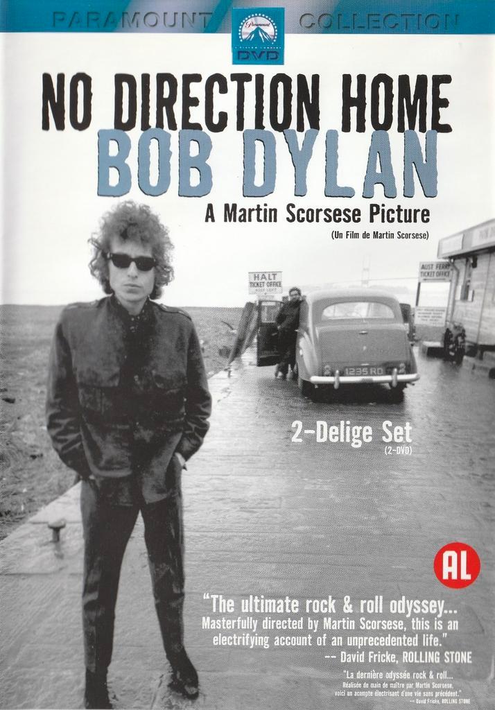 Bob Dylan - film: "No Direction Home", Cd's en Dvd's, Dvd's | Klassiekers, Zo goed als nieuw, Ophalen of Verzenden
