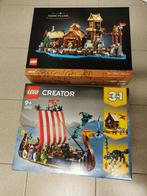 2 Lego Vikings 31132 Het langschip + 21343 het dorp (nieuw), Kinderen en Baby's, Speelgoed | Duplo en Lego, Ophalen of Verzenden