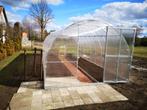 Serre Tunnelkas Melati van 6m² tot 36m2  4mm of 6mm poly, Nieuw, Kweekkas, Polycarbonaat, Staal