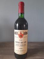 Je vend une bouteille de château beau site st emilion 1970, Collections, Comme neuf, Enlèvement ou Envoi