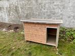 Hondenhok L 141 x B 91 x H 90 -> 98, Ophalen, 65 tot 100 cm, Hondenhok, 110 cm of meer