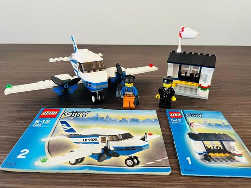 Lego set 2928 city airport vliegtuig, Enfants & Bébés, Jouets | Duplo & Lego, Utilisé, Lego, Ensemble complet, Enlèvement ou Envoi