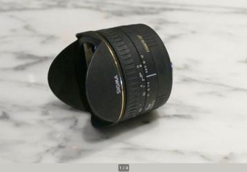 Objectif Fisheye Sigma 15 mm/f 2.8 EX pour Canon EF, Enlèvement ou Envoi, 1980 à nos jours, Lentille ou Lentilles