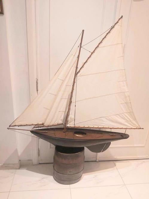 Groot XXL scheepsmodel. Vintage jaren 70 model van een Bermu, Hobby en Vrije tijd, Modelbouw | Boten en Schepen, Zo goed als nieuw