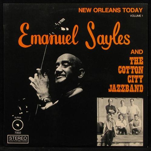 Emanuel Sayles And The Cotton City Jazzband – New Orleans To, CD & DVD, Vinyles | Jazz & Blues, Utilisé, Jazz, 1960 à 1980, 12 pouces