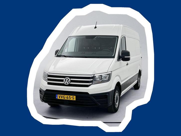 Volkswagen Crafter 35 2.0 TDI L3H3 177PK DSG Trekhaak Achter, Auto's, Bestelwagens en Lichte vracht, Bedrijf, ABS, Centrale vergrendeling