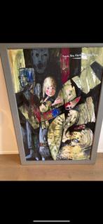 Groot expressionistisch schilderij van Theo De Cooremeter, Antiek en Kunst, Kunst | Schilderijen | Modern, Ophalen