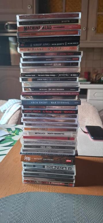 CD's - lot Metal, Hardrock, enz. beschikbaar voor biedingen