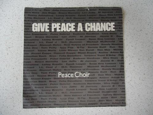 Part 126 - Single van "Peace Choir" Give Peace A Chance anno, CD & DVD, Vinyles Singles, Utilisé, Single, Religion et Gospel, 7 pouces