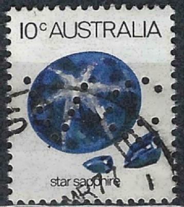 Australie 1974 - Yvert 546perf - Courante reeks mineral (ST)