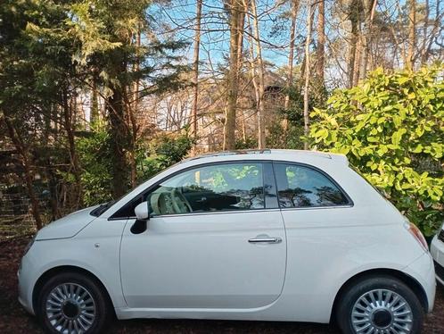 Fiat 500 1.2 – Witte parel GEKEURD VV, Auto's, Fiat, Particulier, Benzine, Euro 4, Stadsauto, Handgeschakeld, Wit, Ophalen