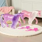 2 x Unicorn paardjes met borstels, Verzenden, Nieuw