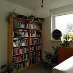 2 houten boekenkasten, demonteerbaar, in zeer goede staat, Huis en Inrichting, Kasten | Boekenkasten, Ophalen, Met plank(en), 200 cm of meer