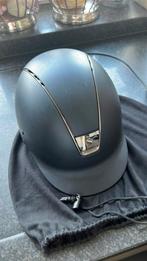 Casque d'équitation Samshield bleu foncé, Animaux & Accessoires, Comme neuf, Enlèvement, Bombe, Femmes