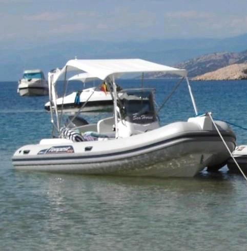 Goede RIB met YAMAHA en trailer, Capelli Tempest 570, Watersport en Boten, Motorboten en Motorjachten, Zo goed als nieuw, Polyester