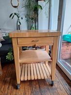 IKEA houten dressoirlade+tablet op wielen, Huis en Inrichting, Ophalen, Gebruikt, 50 tot 100 cm, Rechthoekig