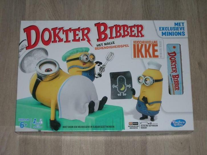 Spel: DOKTER BIBBER (The Minions), Hobby en Vrije tijd, Gezelschapsspellen | Overige, Ophalen of Verzenden
