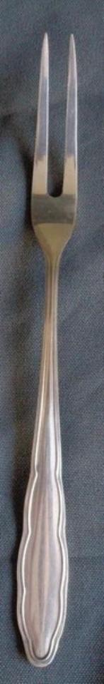 WMF 1500 Chippendale verzilverde vleesvork 19,2cm serveervor, Huis en Inrichting, Verzenden, Zo goed als nieuw