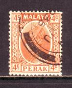Postzegels Azië: Malaya diverse staten, Ophalen of Verzenden, Gestempeld