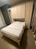 Slaapkamer met bovenbouw, Huis en Inrichting, Slaapkamer | Complete slaapkamers, Ophalen, Zo goed als nieuw, Tweepersoons