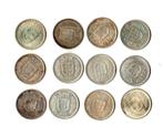 12 pièces de monnaie / Suisse / 5 Francs / Argent 835 / SUP, Enlèvement ou Envoi, Autres pays, Monnaie en vrac, Argent