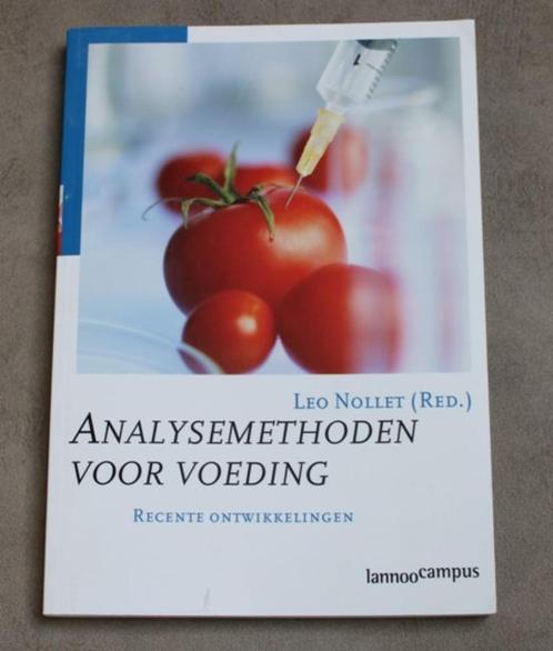 Analysemethoden voor voeding (Leo Nollet), Livres, Science, Utilisé, Sciences naturelles, Enlèvement ou Envoi