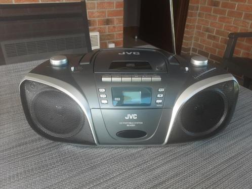 Radio cassette speler JVC., Audio, Tv en Foto, Radio's, Gebruikt, Radio, Ophalen of Verzenden