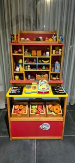 Houten speelgoed winkel, Ophalen, Zo goed als nieuw