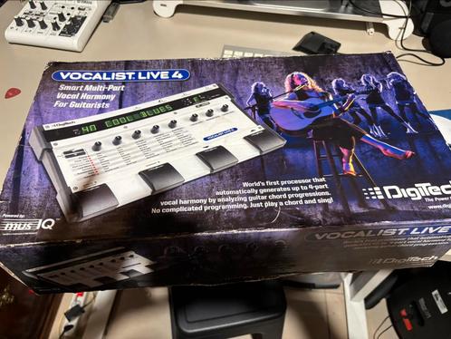 Digitech vocalist live 4 vocal processor., Muziek en Instrumenten, Effecten, Gebruikt, Multi-effect, Ophalen