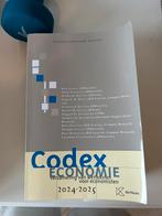Codex economie 2024-2025, Boeken, Ophalen of Verzenden, Zo goed als nieuw