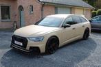 Audi A6 40 TDi quattro 2021, Auto's, Zwart, Parkeerassistent, Zwart, Diesel