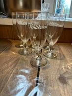 vintage Whitbread bierglazen op voet, Ophalen, Zo goed als nieuw