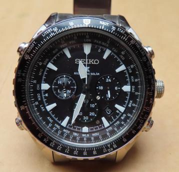 Seiko Radiosync Solar 100 m