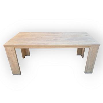 Robuuste Lamulux Eettafel – onderdeel van een complete set beschikbaar voor biedingen