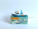 Matchbox superfast 52 police launch, Hobby en Vrije tijd, Ophalen of Verzenden, Zo goed als nieuw, Matchbox